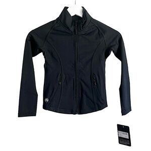 NWT Stormtech Youth‎ Boy's Flex Textured Jacket in Black Size Small